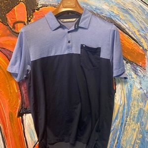 Travis Mathew Navy XL golf shirt with pocket